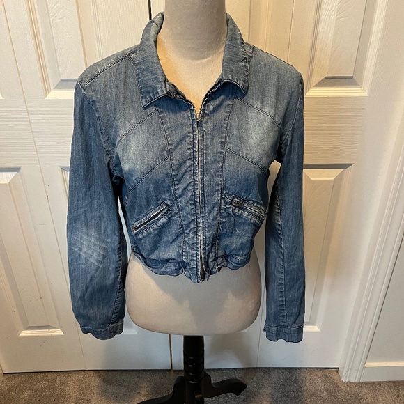 I Love H81 denim size M jacket - Picture 1 of 10